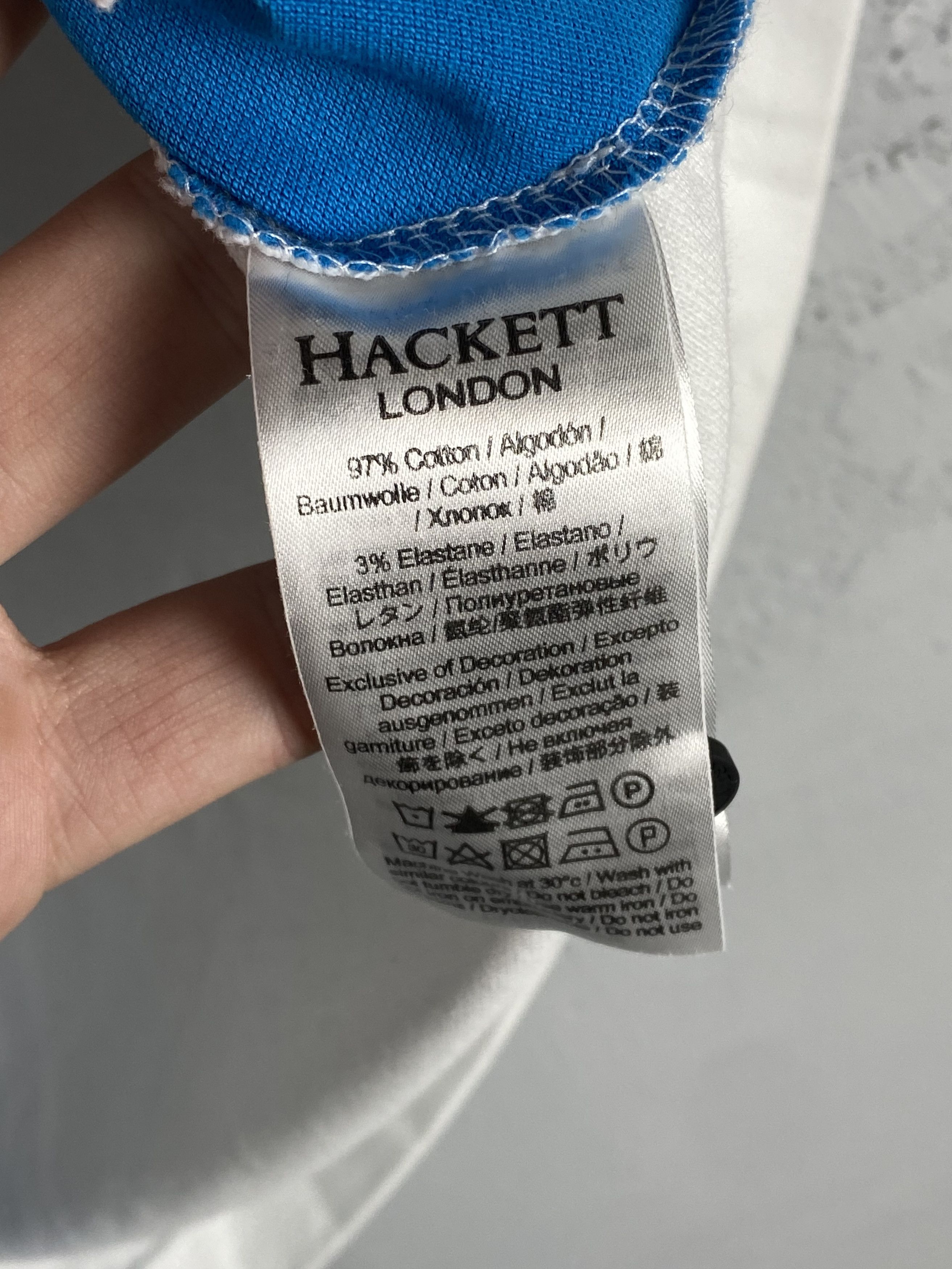 Formula 1 × Hackett Hackett Aston Martin England Racing Polos t shirt Size US S / EU 44-46 / 1 - 7 Thumbnail
