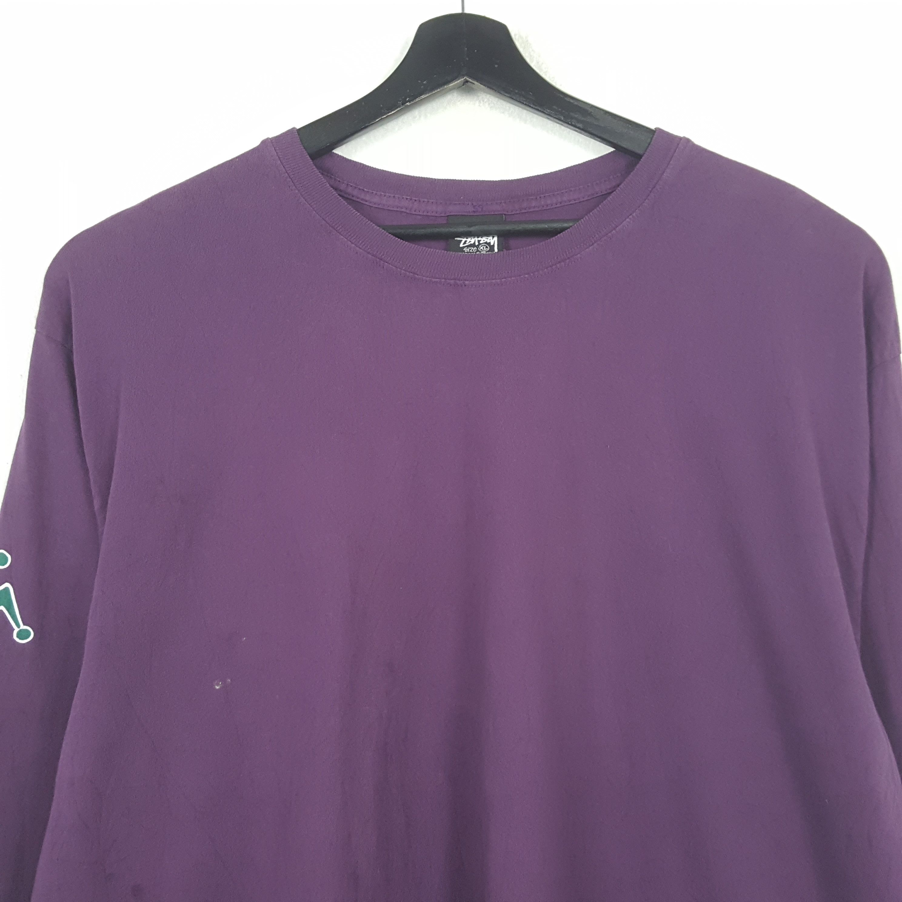 Stussy STUSSY Streetwear Skateboard Spellout Tshirt 31 Size US XL / EU 56 / 4 - 2 Thumbnail