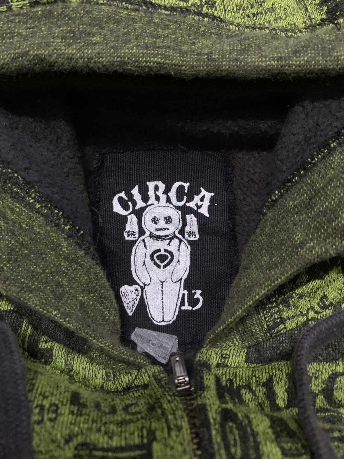 C1RCA Circa Ovp Skull Reaper y2k hoodie Size US S / EU 44-46 / 1 - 2 Thumbnail