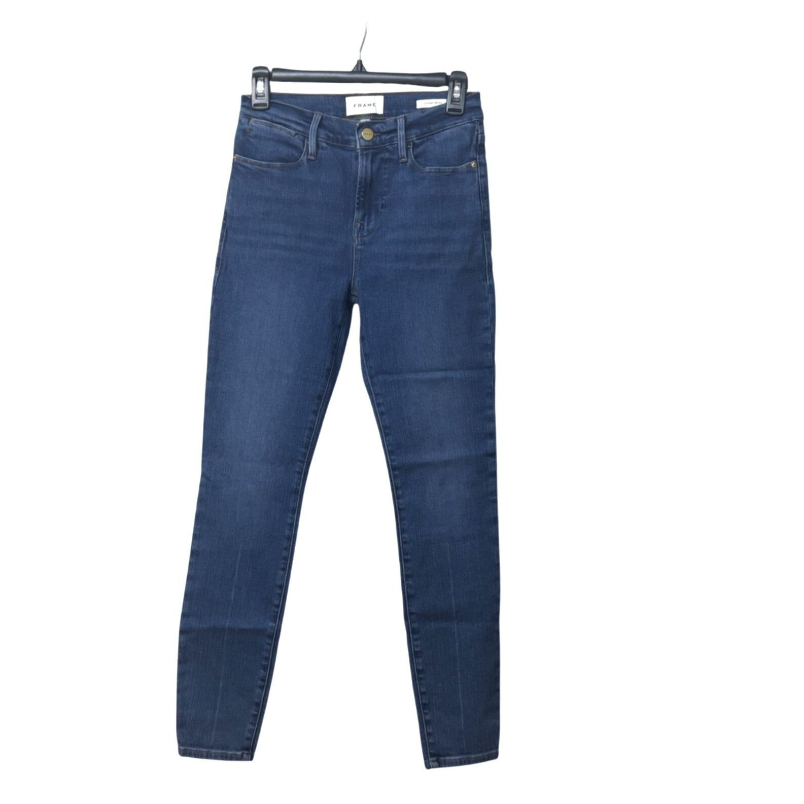 Frame FRAME Le High Skinny Jeans in Dublin Wash, Size 26 Size 26" / US 2 / IT 38 - 10 Thumbnail