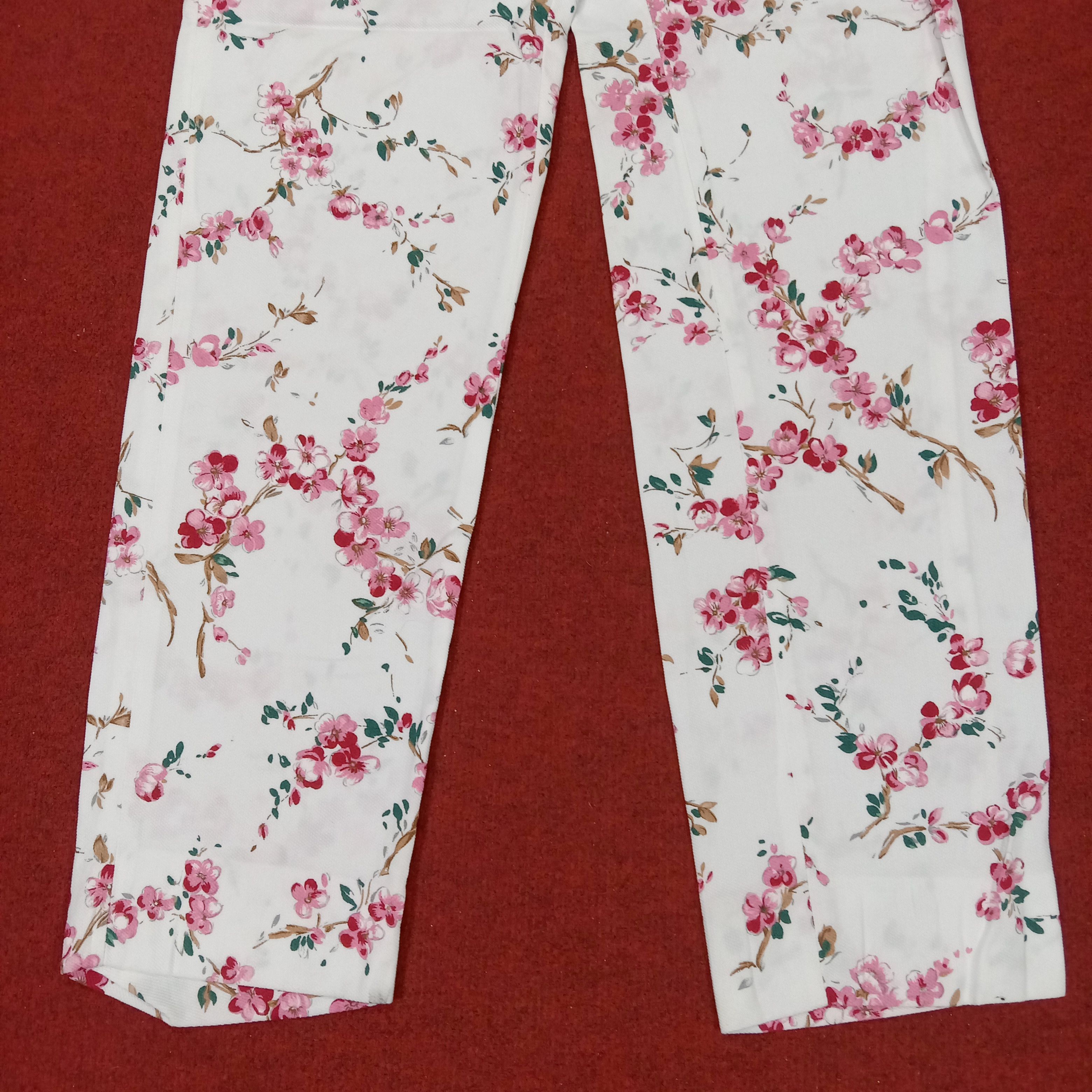 Designer × Vintage × Vivienne Westwood Vivienne Westwood Fashion Flowers Design Style Pants Size 24" / US 00 / IT 34 - 3 Thumbnail