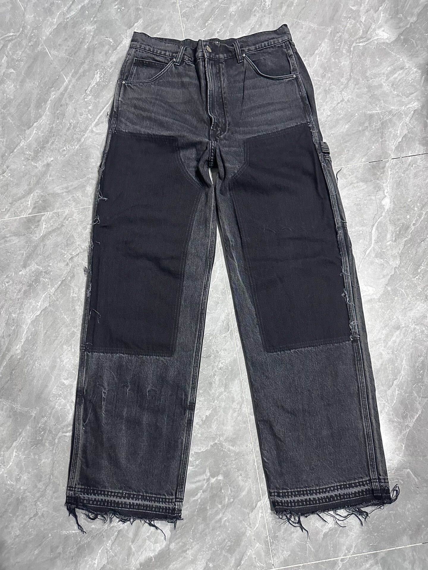 Amiri AMIRI Denim Flare Work Pants Size US 30 / EU 46 - 1 Thumbnail