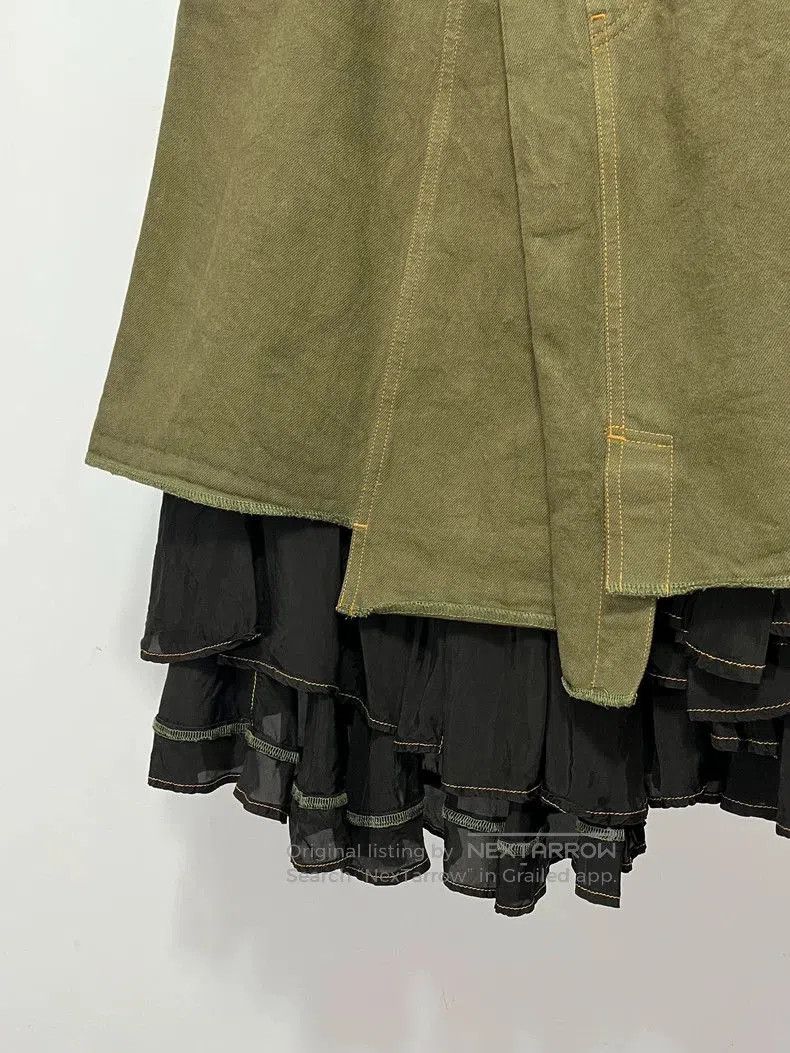 Comme des Garcons Comme des Garcons Deconstructed Denim Skirt - dmc. Size US 30 / EU 46 - 2 Thumbnail