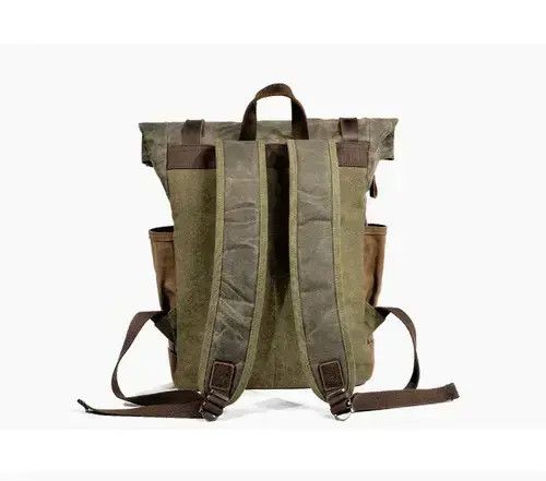 Other Vintage Retro Canvas Backpack Size ONE SIZE - 4 Thumbnail