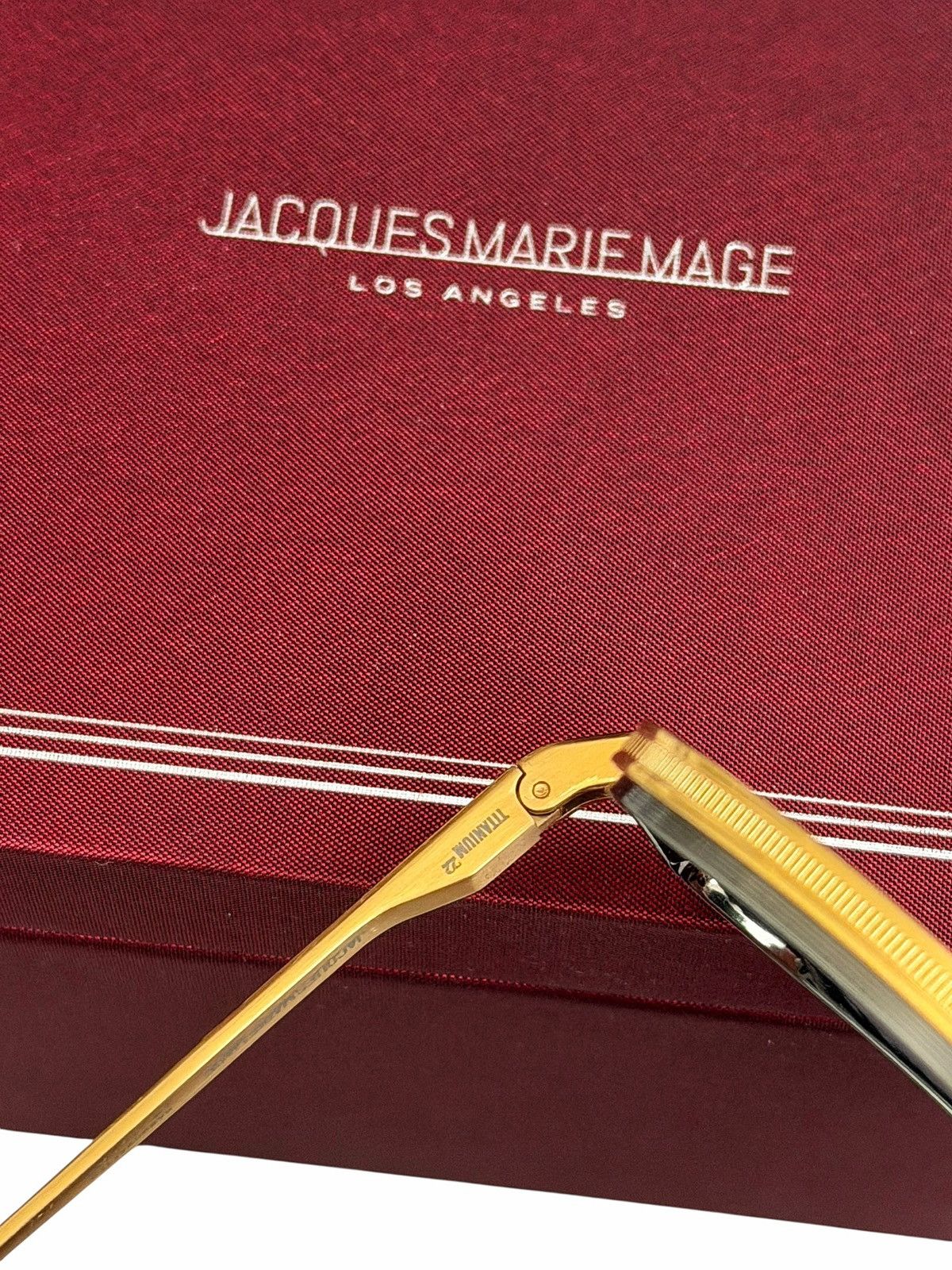 Jacques Marie Mage Earl 1/500 Titanium Sunglasses Size ONE SIZE - 10 Thumbnail