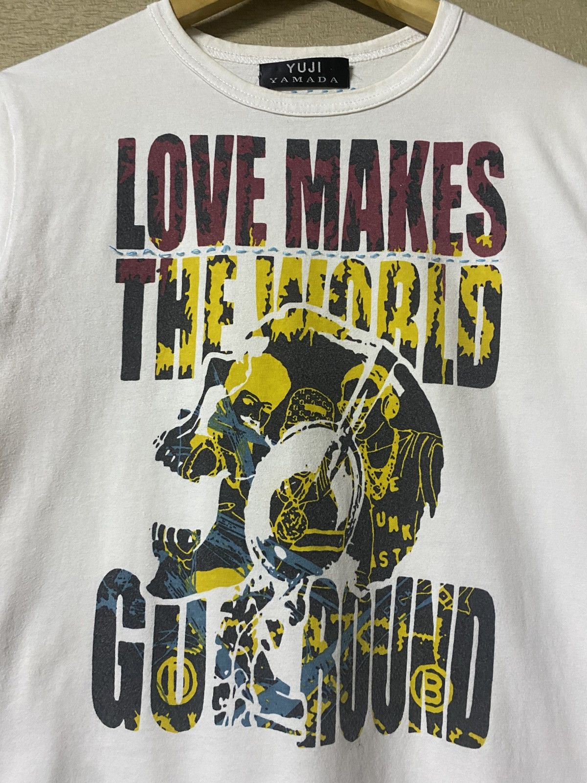 Yuji Yamada YUJI YAMADA Love Make The World Go Round Hysteric Style Size US M / EU 48-50 / 2 - 2 Thumbnail