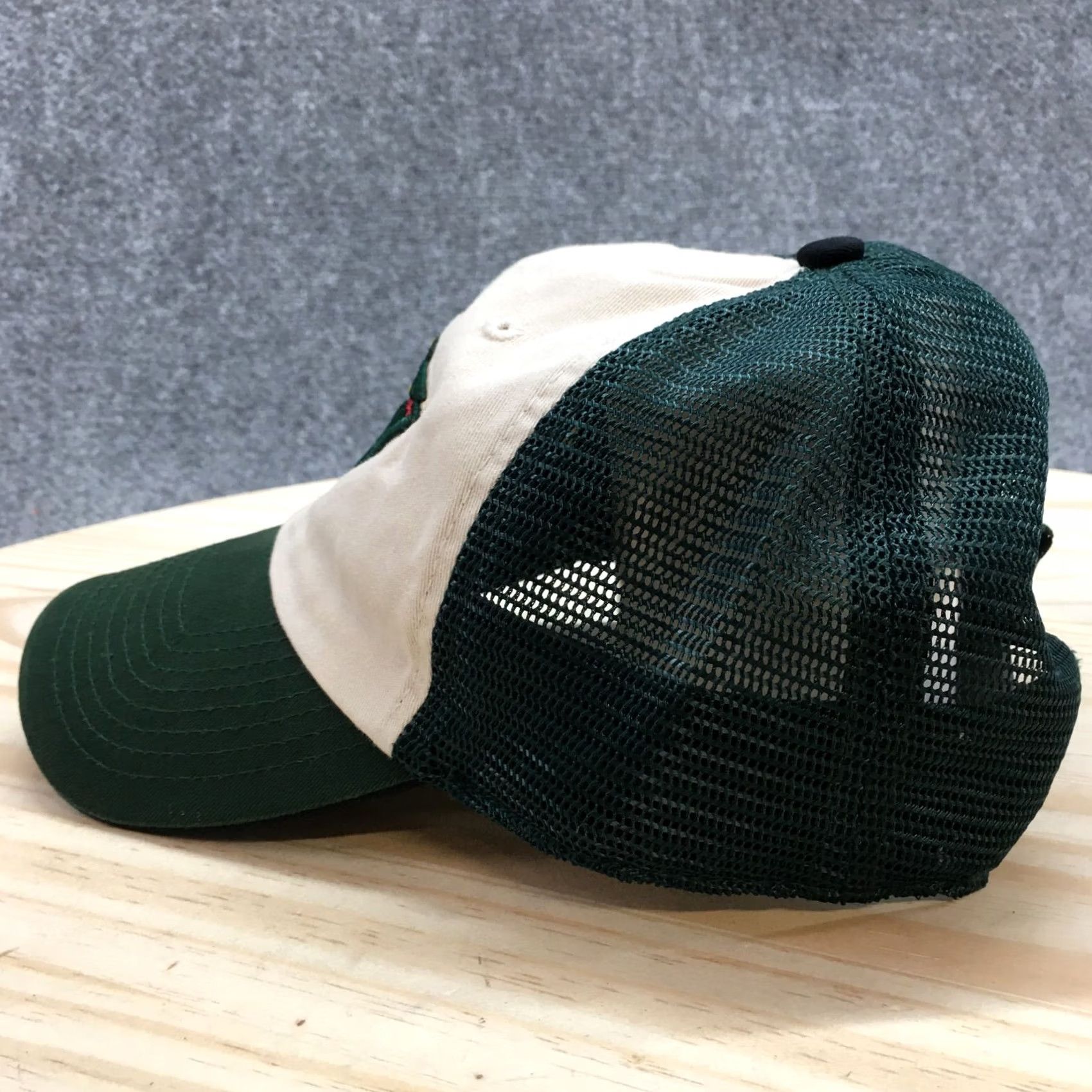 Vintage Minnesota Wild Fan Favorite Trucker Hat Men Green OS Adjustable Embroidered Logo Size ONE SIZE - 4 Thumbnail