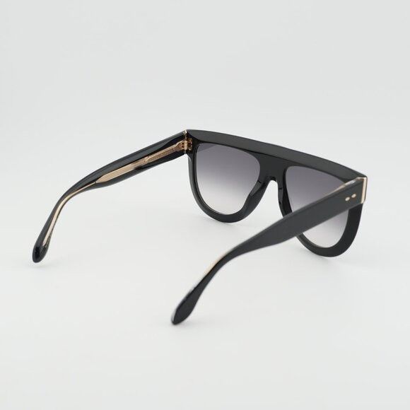 Isabel Marant Isabel Marant IM 0075/S 0807 9O Sunglasses Black Aviator Size ONE SIZE - 4 Thumbnail