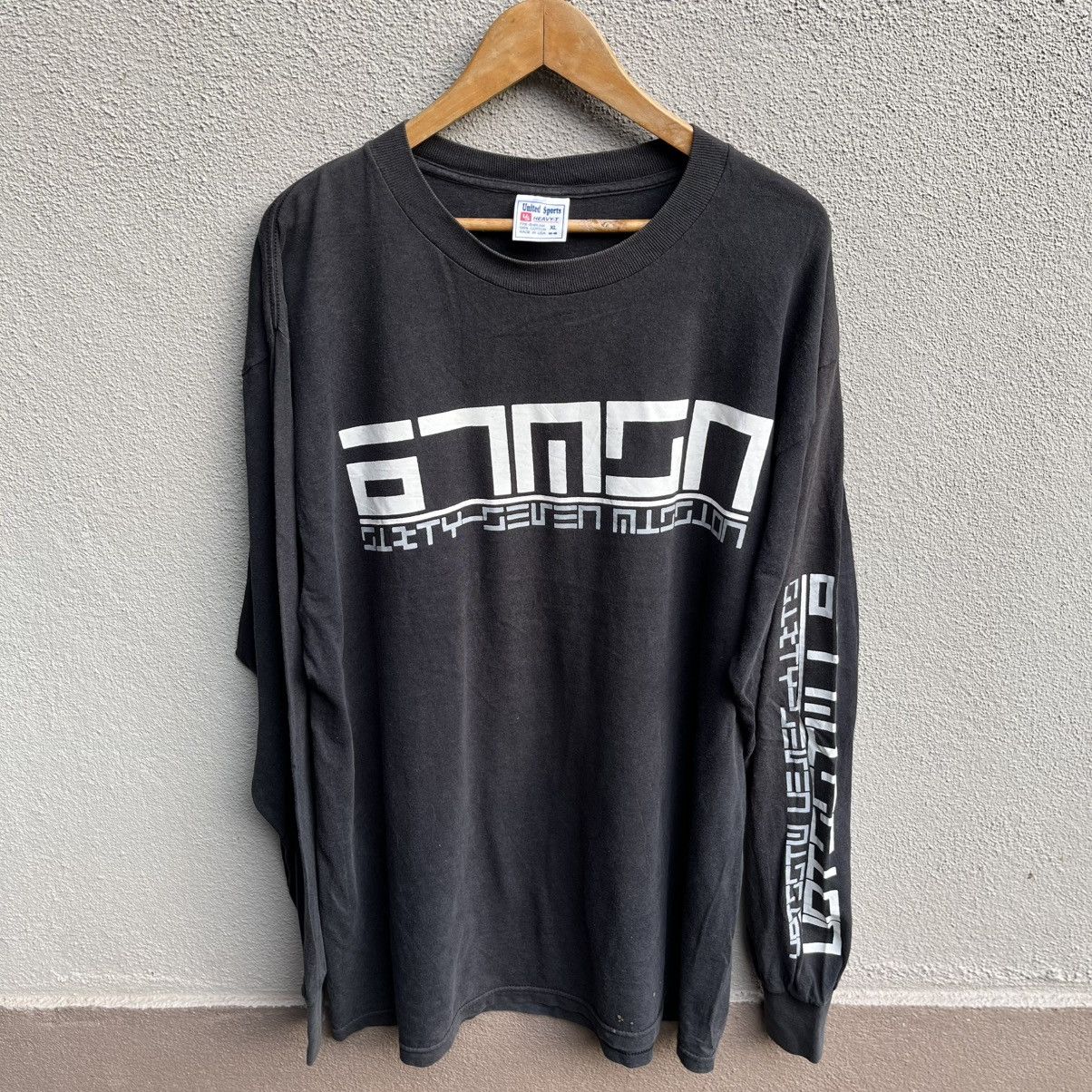 Japanese Brand Vintage 67 mission anarchy forever forever anarchy tee Size US XL / EU 56 / 4 - 1 Thumbnail