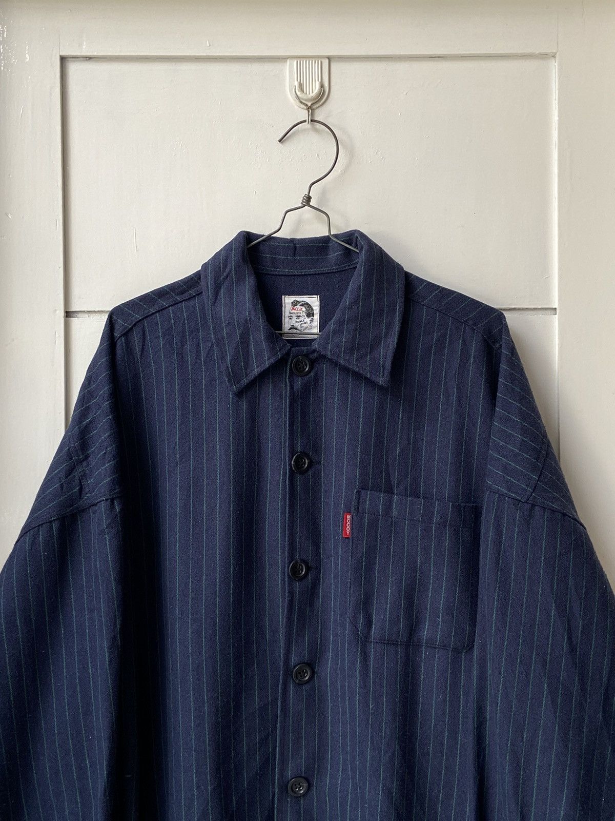 Designer MCCOY Stripped Shirt Size US XXL / EU 58 / 5 - 2 Thumbnail