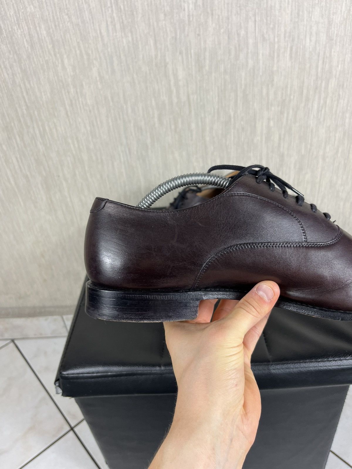 Church's Church’s Kentford classic leather shoes burgundy shade Size US 10 / EU 43 - 21 Thumbnail