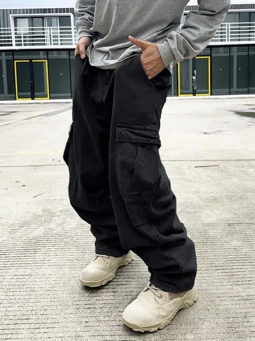 Japanese Brand Cargo Loose Fit Pants Gorpcore Size US 32 / EU 48 - 4 Thumbnail