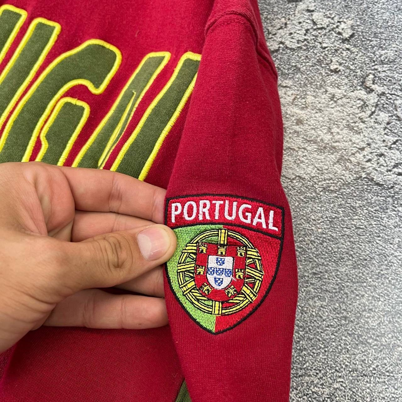 Other Y2K Rare Red Portugal 🇵🇹🇵🇹🇵🇹 Team big center logo Soccer Zip Size US XL / EU 56 / 4 - 4 Thumbnail