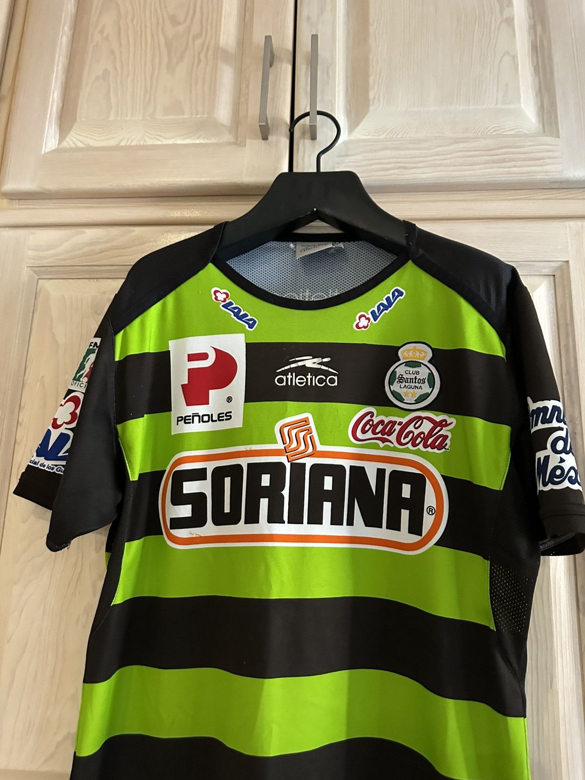 Atletica Vintage santos laguna mexico soccer jersey Size US M / EU 48-50 / 2 - 6 Thumbnail