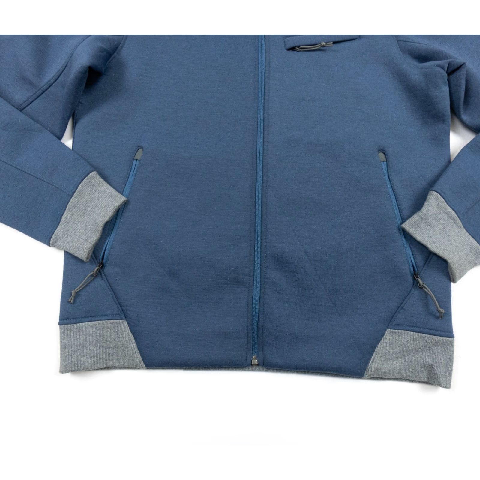 The North Face North Face Jacket Mens Large Blue Thermal 3D Full Zip Jersey Knit Outdoors Size US L / EU 52-54 / 3 - 4 Thumbnail