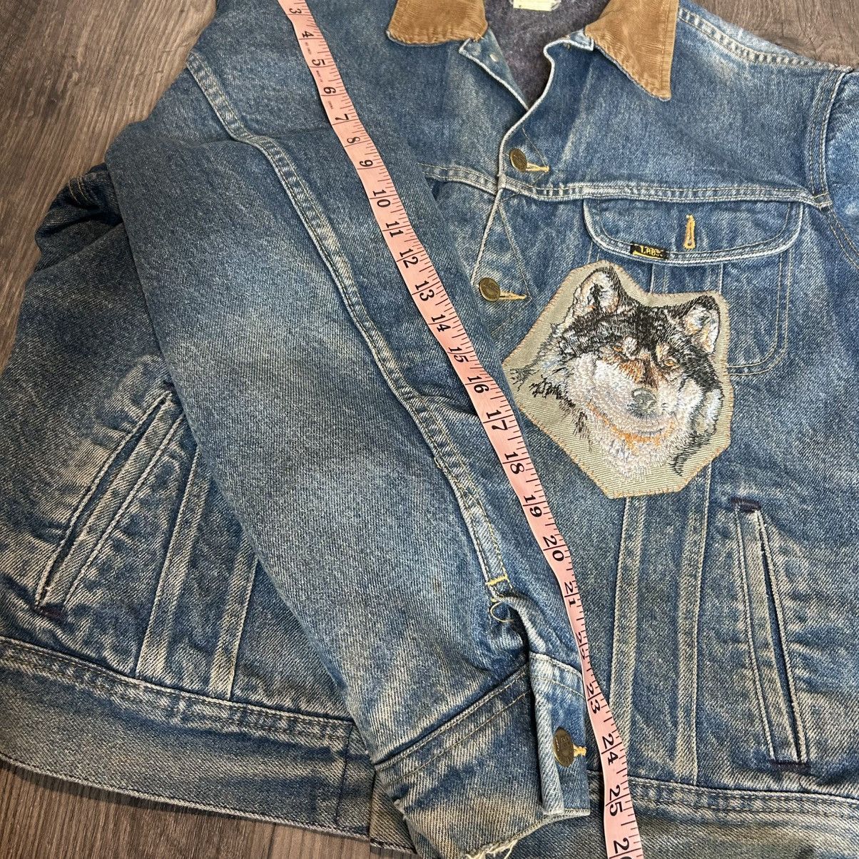 Lee Lee storm rider faded denim jacket Size US L / EU 52-54 / 3 - 10 Thumbnail