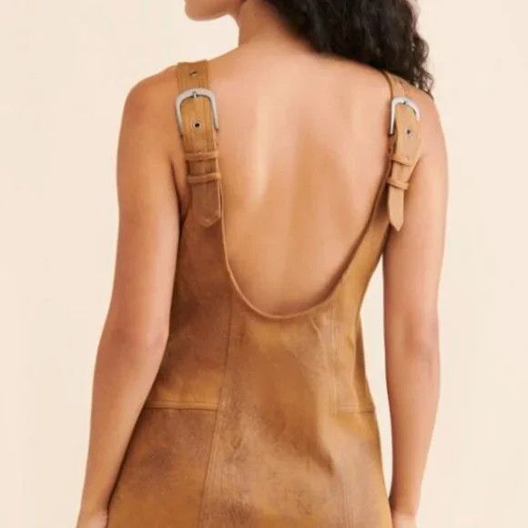 Free People Free People Western Mini Dress Size S / US 4 / IT 40 - 4 Thumbnail