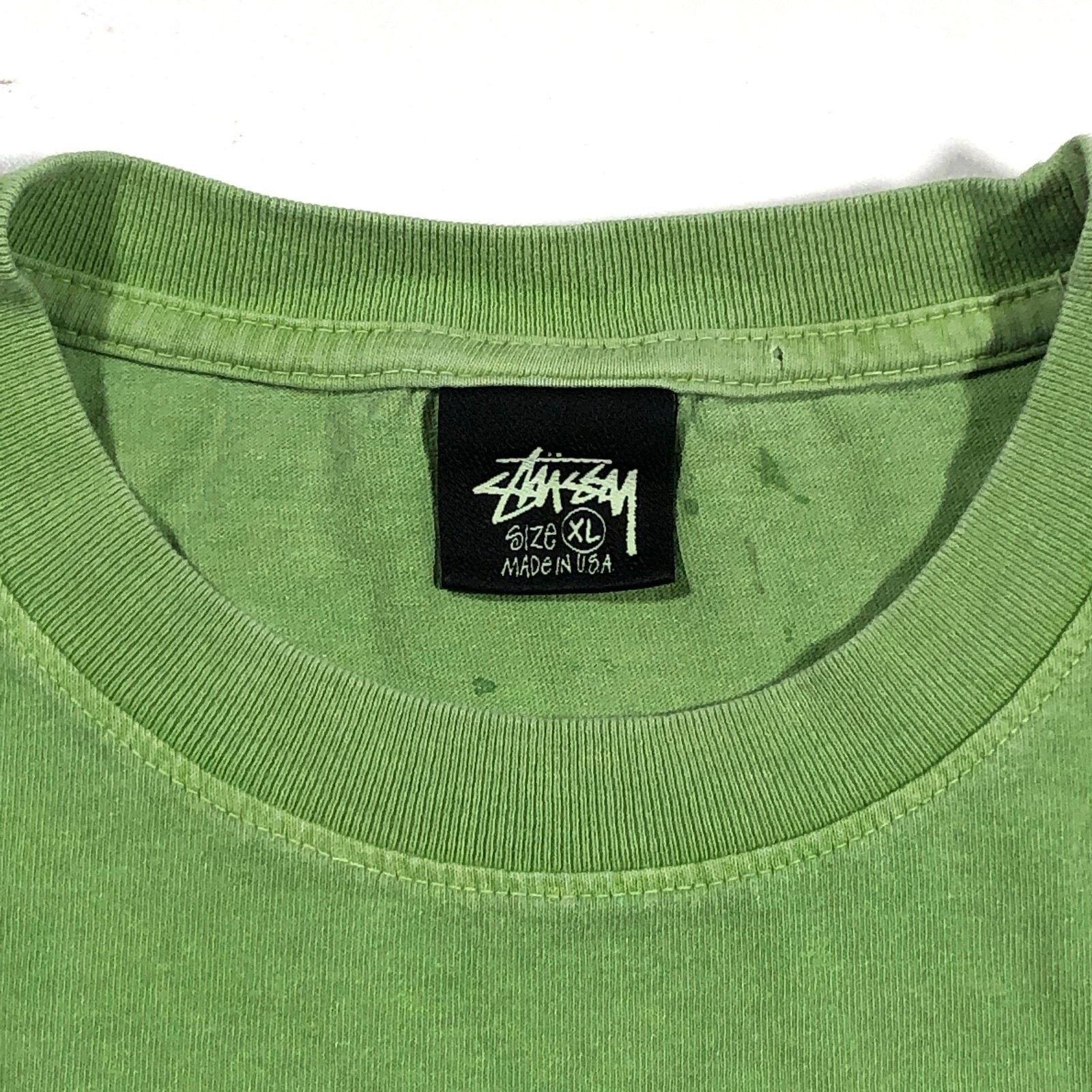 Stussy SS22 Stussy Skull Wings Pigment Dyed Tee T Shirt Green XL Size US XL / EU 56 / 4 - 6 Thumbnail