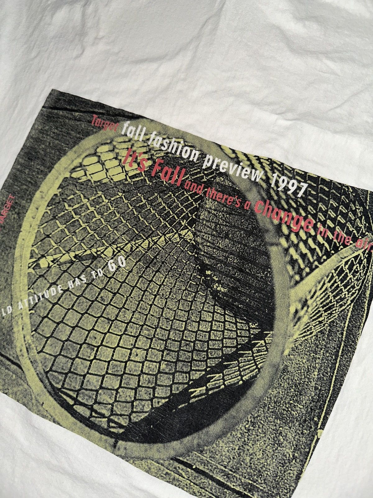 Fruit Of The Loom Vintage 1997 Target Fall Catalog Promo T-Shirt Size US XL / EU 56 / 4 - 4 Thumbnail