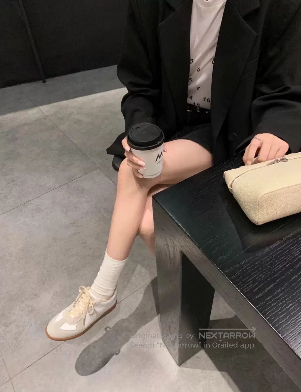 Maison Margiela Maison Margiela Beige Athletic Shoes Size 36.5. Size US 5.5 / EU 38 - 9 Thumbnail