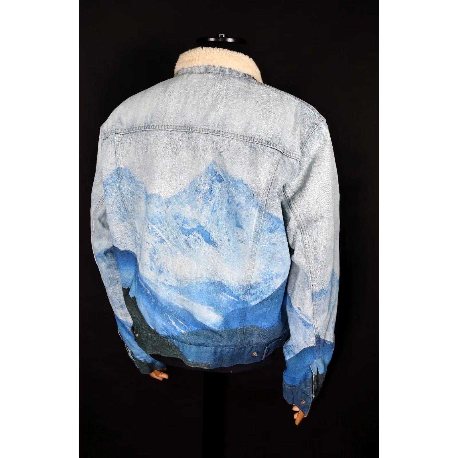 Polo Ralph Lauren Polo Ralph Lauren Jacket Denim Sherpa Mountain Trucker L Men Blue Denim Cotton Size L Shirt Size US L / EU 52-54 / 3 - 3 Thumbnail