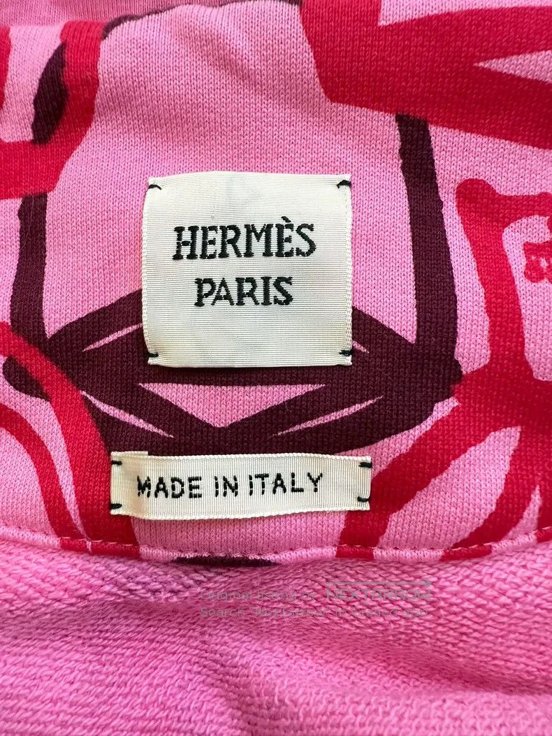 Hermes Hermes Geometric Pattern Hooded Sweatshirt Size XS / US 0-2 / IT 36-38 - 4 Thumbnail