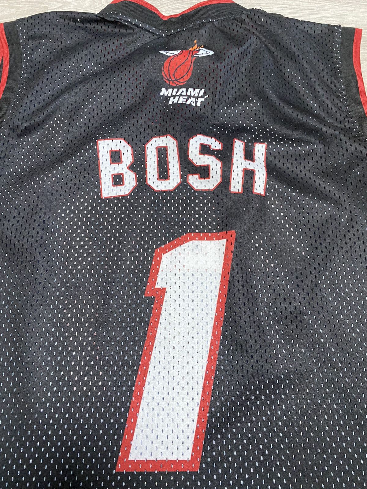 Adidas Adidas Miami Hits jersey 1# BOSH sz XXL Size US XXL / EU 58 / 5 - 10 Thumbnail