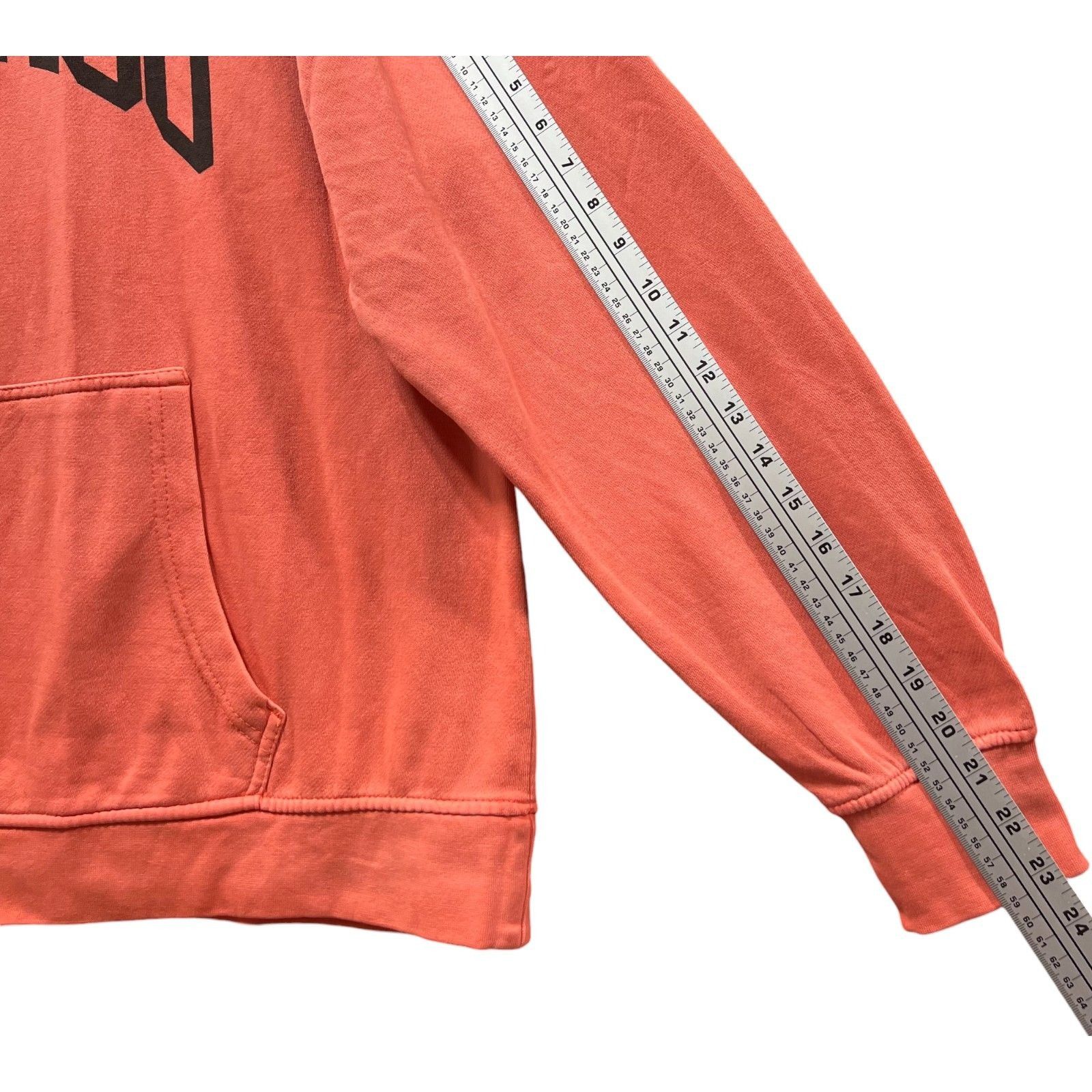 Other Sugar Flower - Unisex Long Sleeve Hooded Sweatshirt - Orange Size L / US 10 / IT 46 - 7 Thumbnail