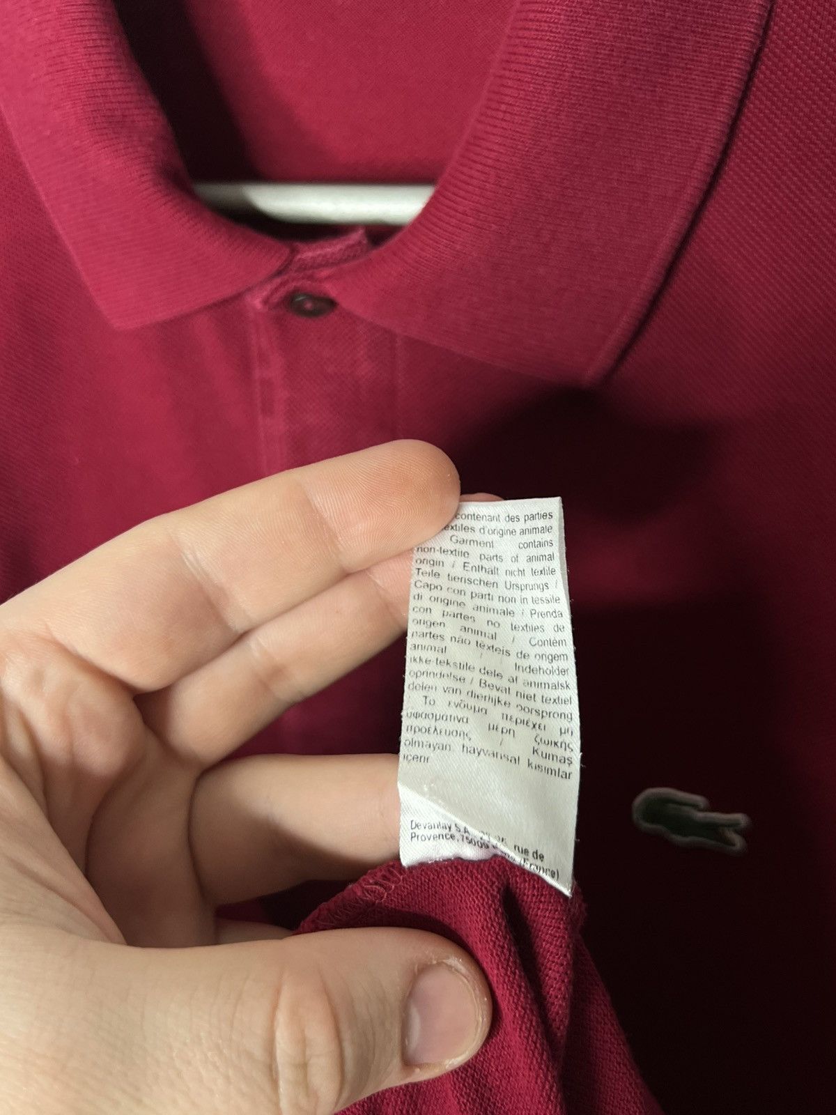 Lacoste Lacoste Luxury Classic Fit Based Polo Shirt Short Sleeve Size US XL / EU 56 / 4 - 9 Thumbnail