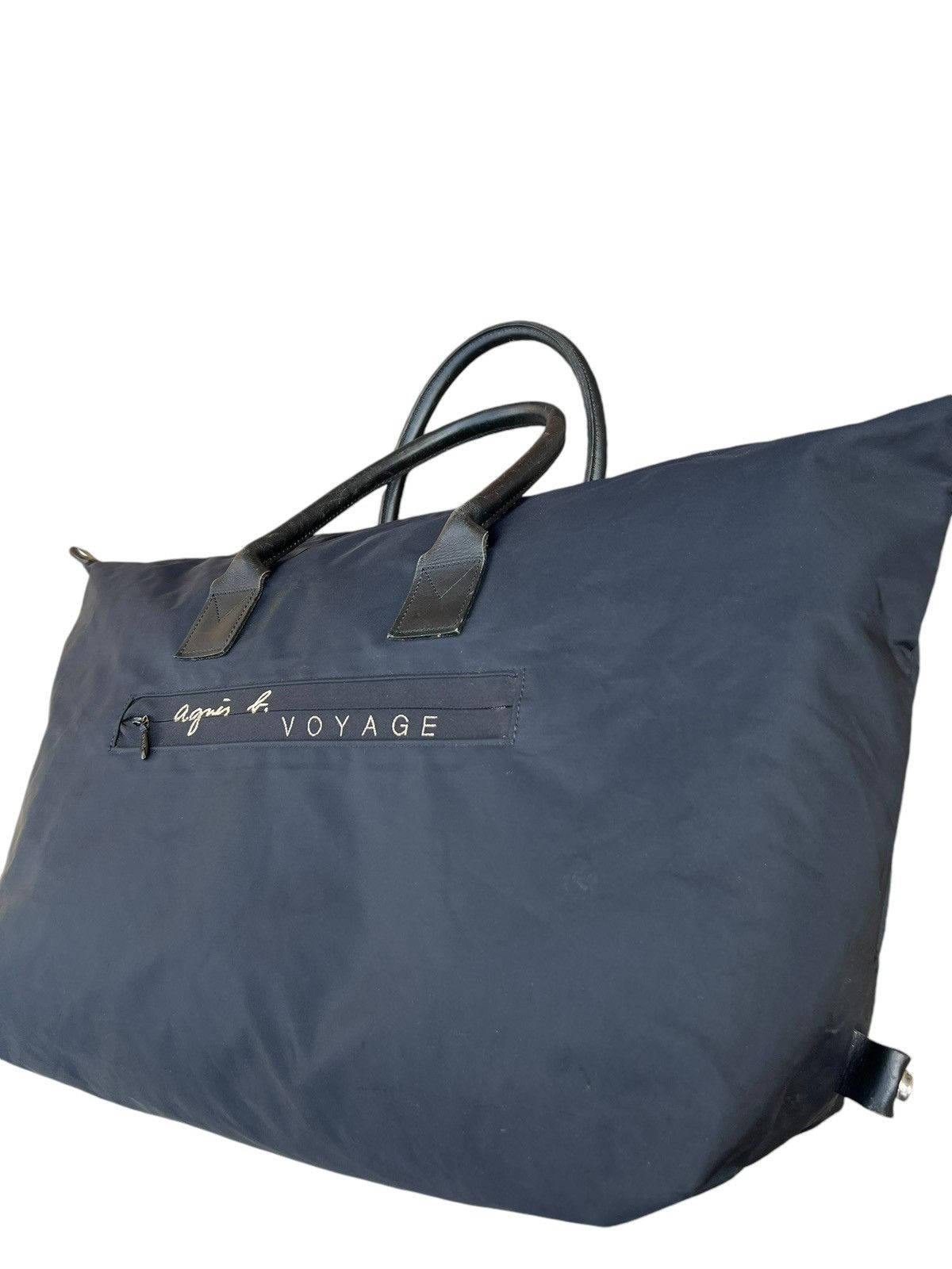 agnes b. Vintage Agnes B. Voyage Big Tote Bag Size ONE SIZE - 6 Thumbnail