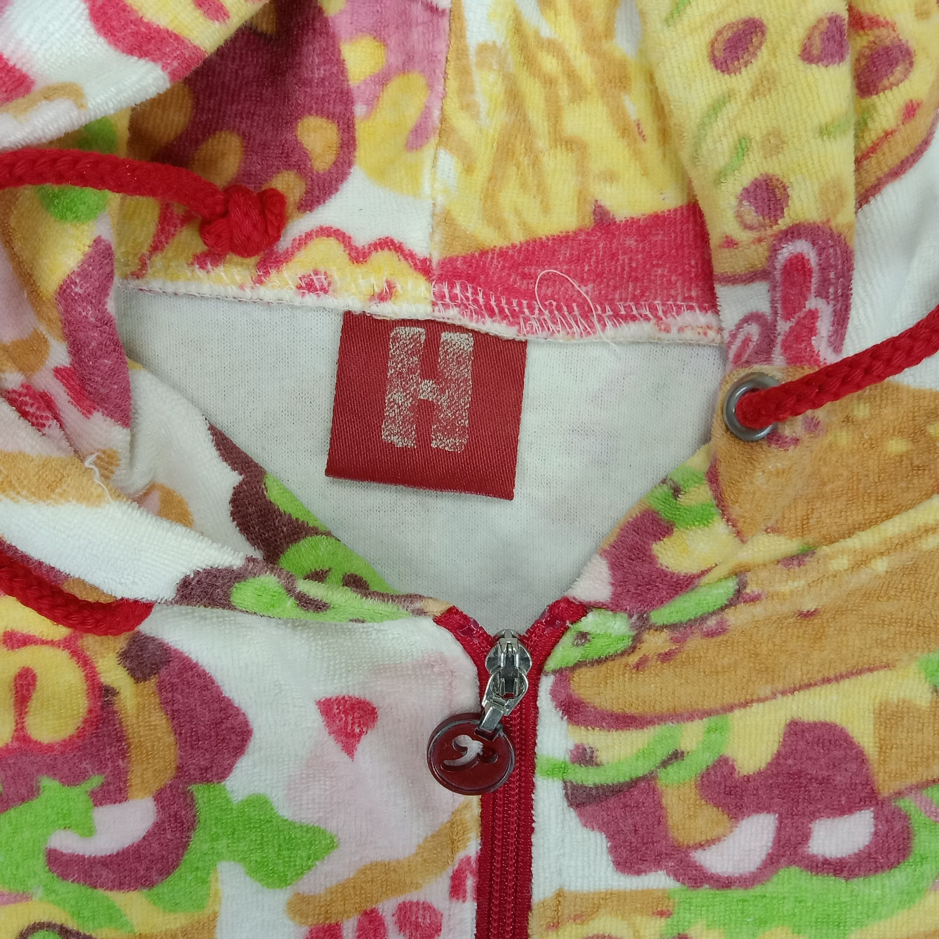 Hysteric Glamour × Japanese Brand × Vintage Hysteric Glamour Japanese Brand Fullprint Hoodies Size US XS / EU 42 / 0 - 4 Thumbnail