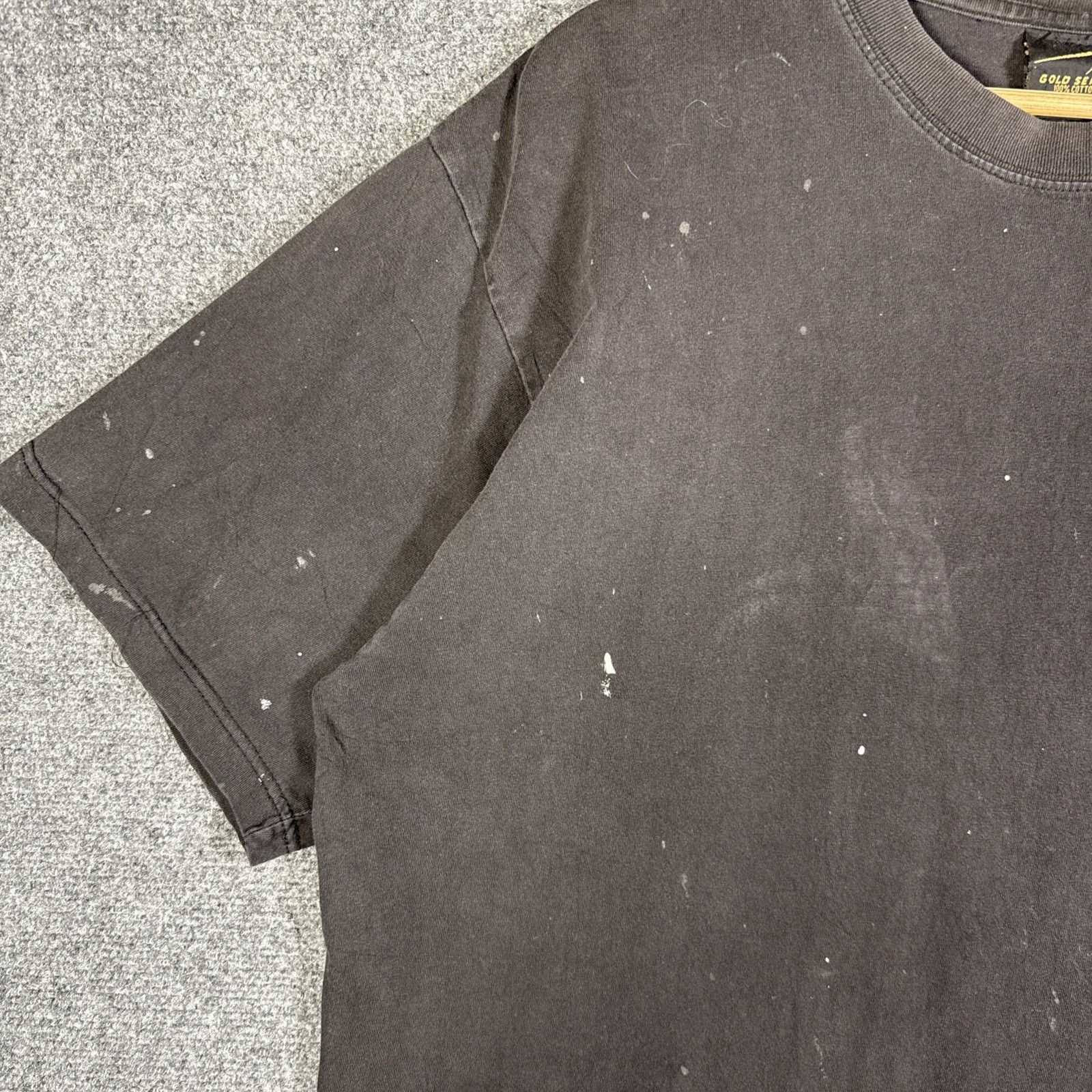 Vintage Vintage Jesus Shirt Mens XL Black 90s Christ God Spanish Size US XL / EU 56 / 4 - 7 Thumbnail
