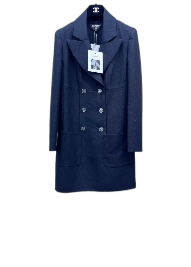 Chanel Chanel Double Breasted Long Coat Size US M / EU 48-50 / 2 - 1 Thumbnail