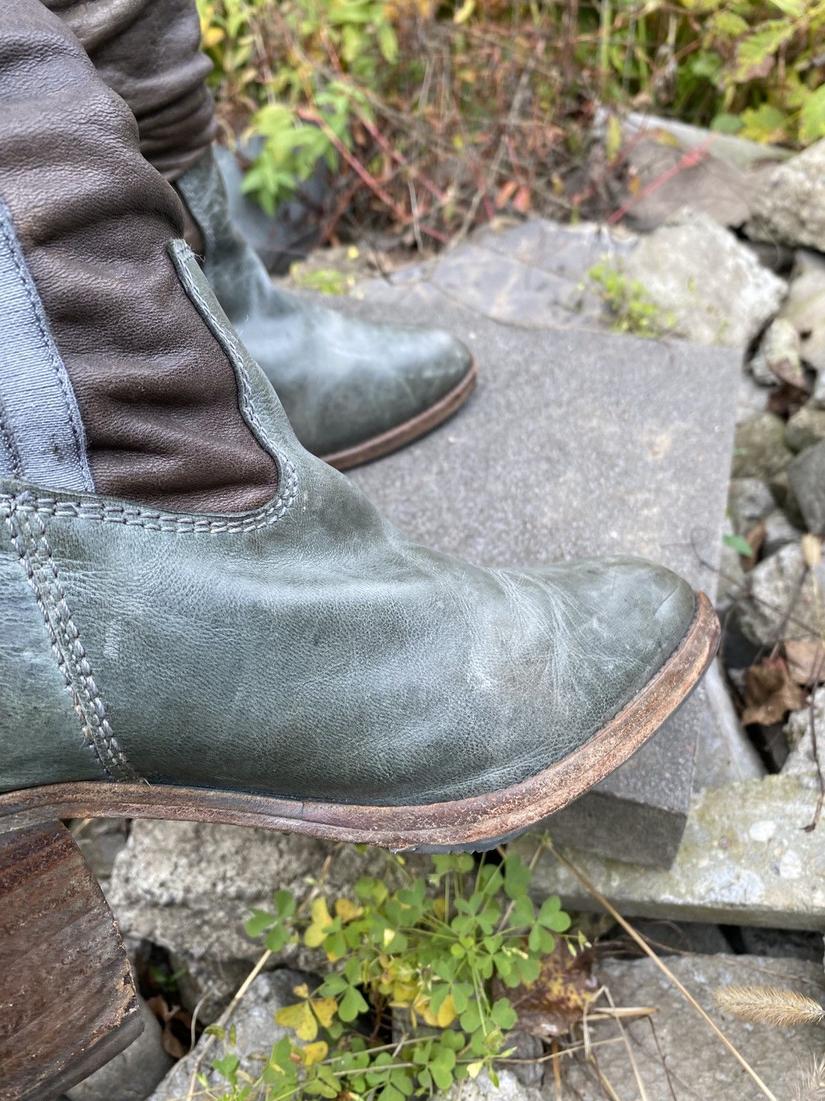Diesel Avan-Garde Genuine Leater Rick Owens Style Diesel Boots 39 Size US 9 / IT 39 - 14 Thumbnail