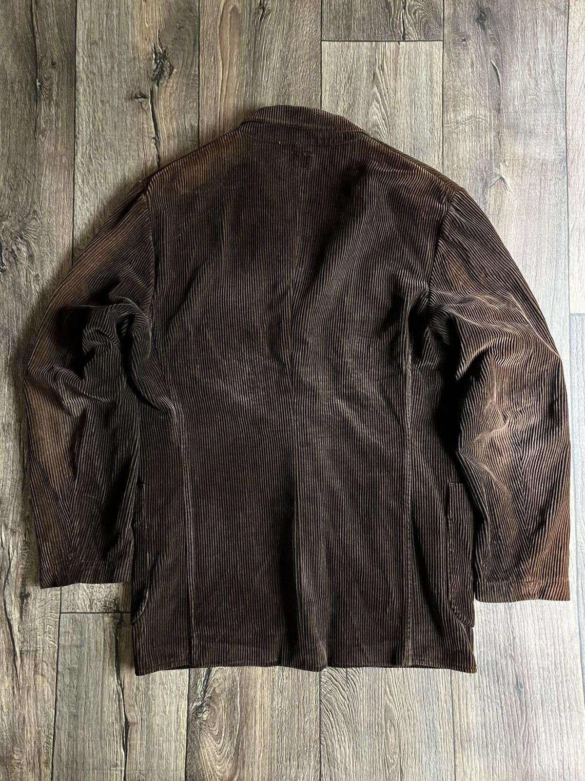 C.P. Company × Massimo Osti Vintage 00s C.P. Company 3 Buttons Velvet Italian Blazer Size 52R - 14 Thumbnail