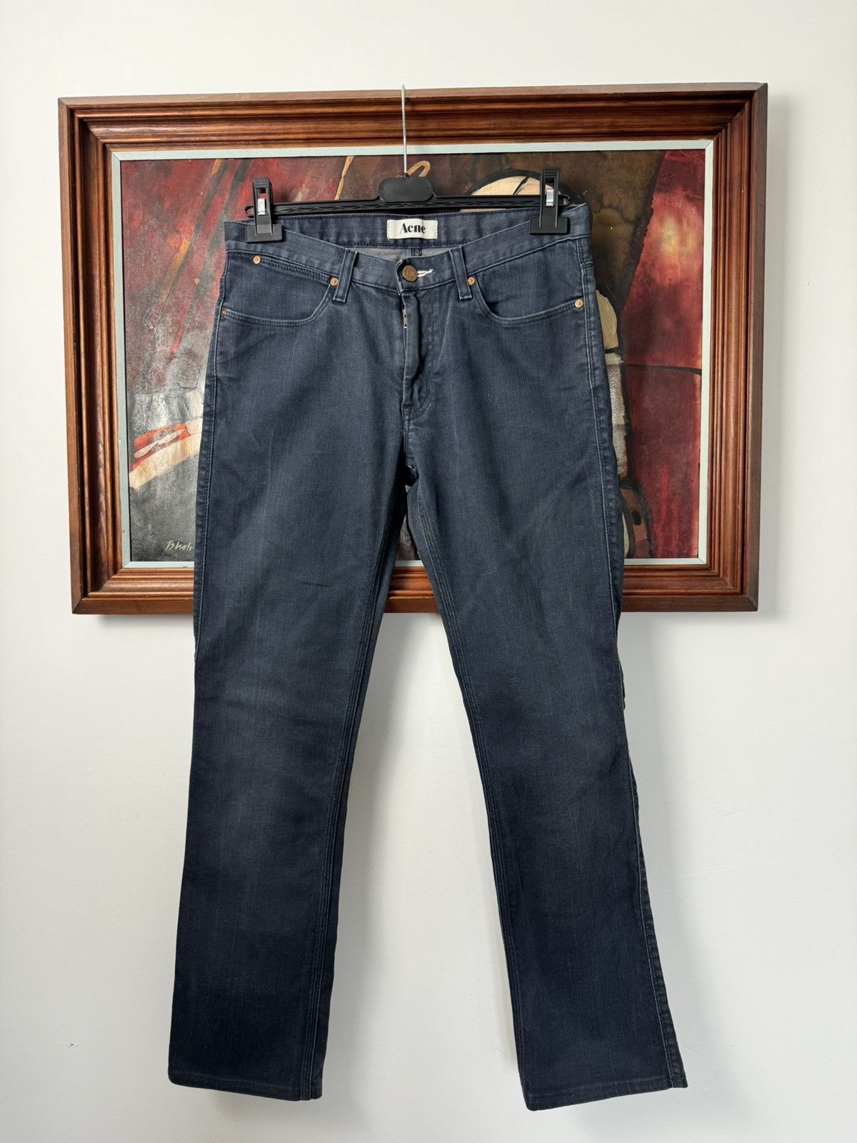 Acne Studios Acne Studios Jeans Slim Fit Denim Pant Rock Casual Luxury Size US 32 / EU 48 - 1 Thumbnail