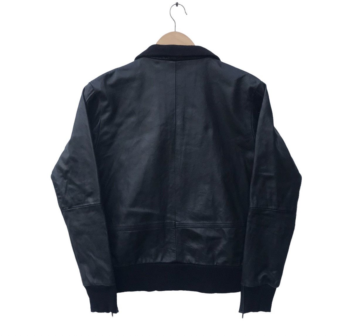 Japanese Brand Japan Designer Shimokitazawa Ringo Leather Jacket Size US S / EU 44-46 / 1 - 10 Thumbnail
