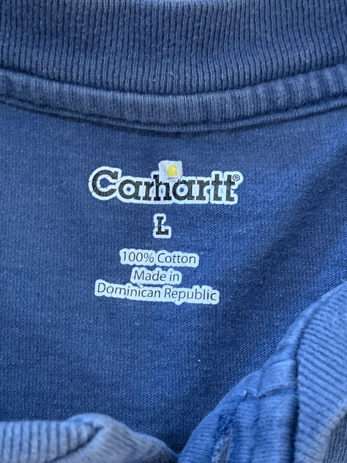 Carhartt Vintage Carhartt Henley Pocket S/S Heavyweight Tshirt K84DBL Size US L / EU 52-54 / 3 - 16 Thumbnail