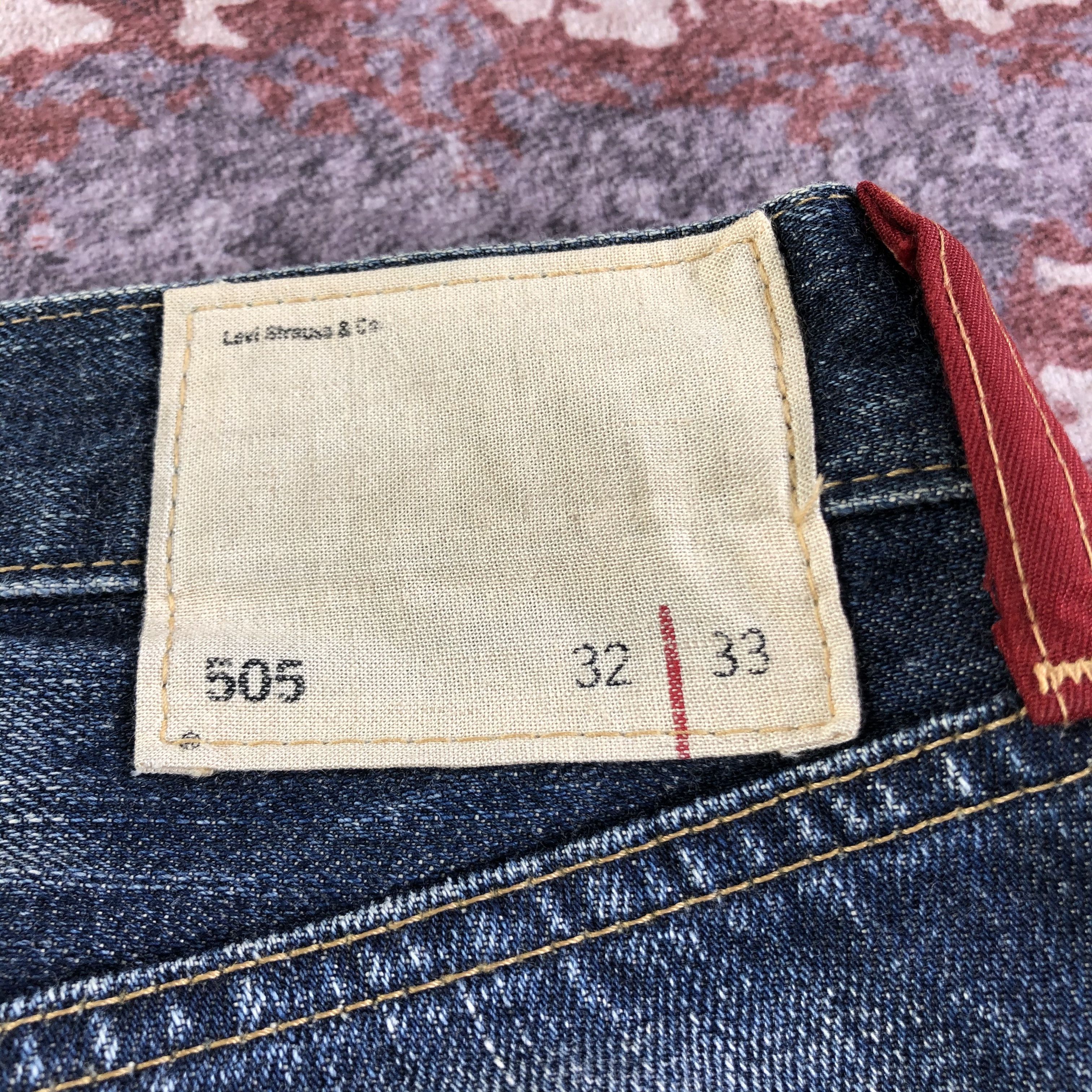 Levi's × Vintage 90s Vintage Blue Wash Levis 505 Red Loop Jeans-JM3259 Size US 31 - 6 Thumbnail