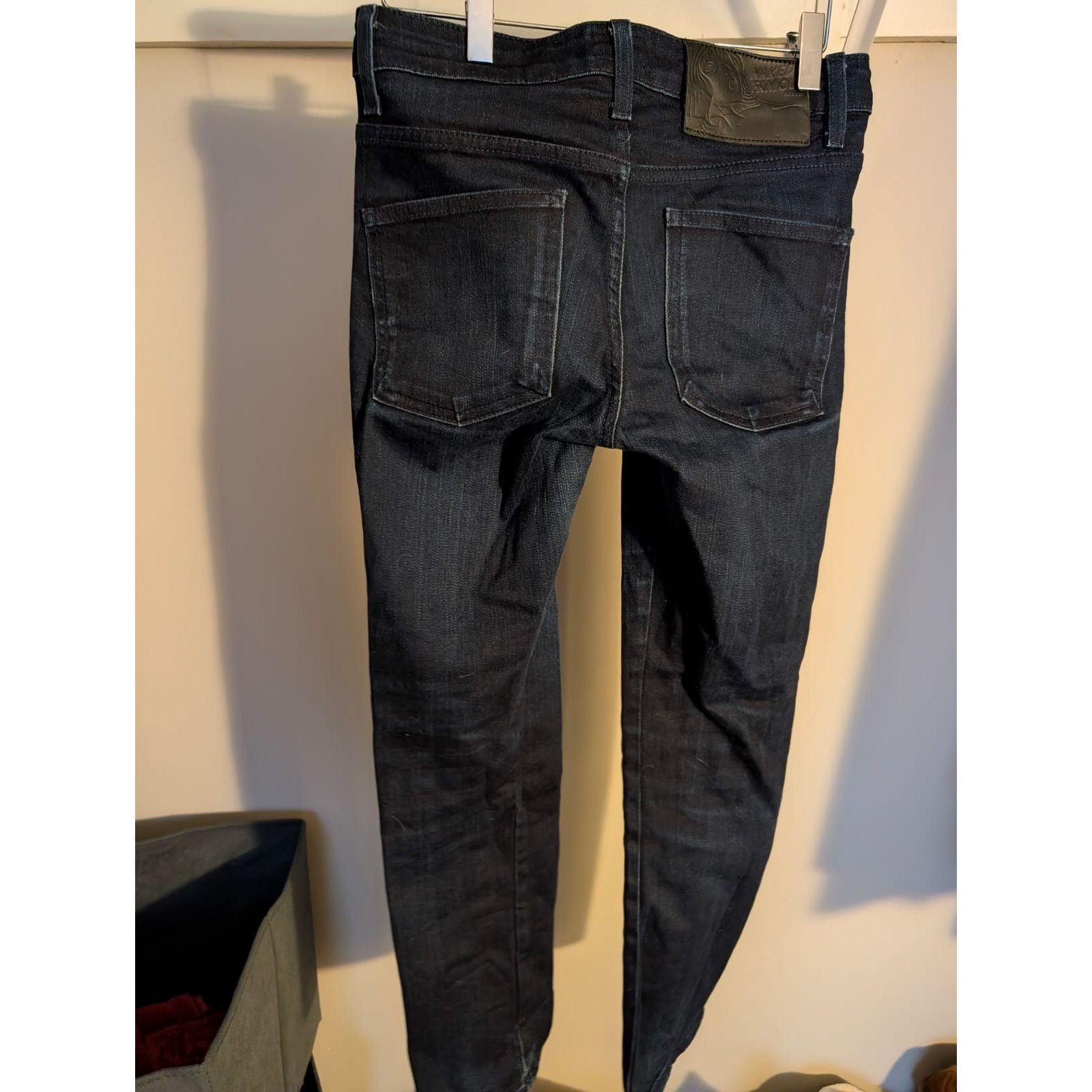 Naked & Famous Skinny Guy - Midnight Power Stretch (29) Size US 29 - 3 Thumbnail