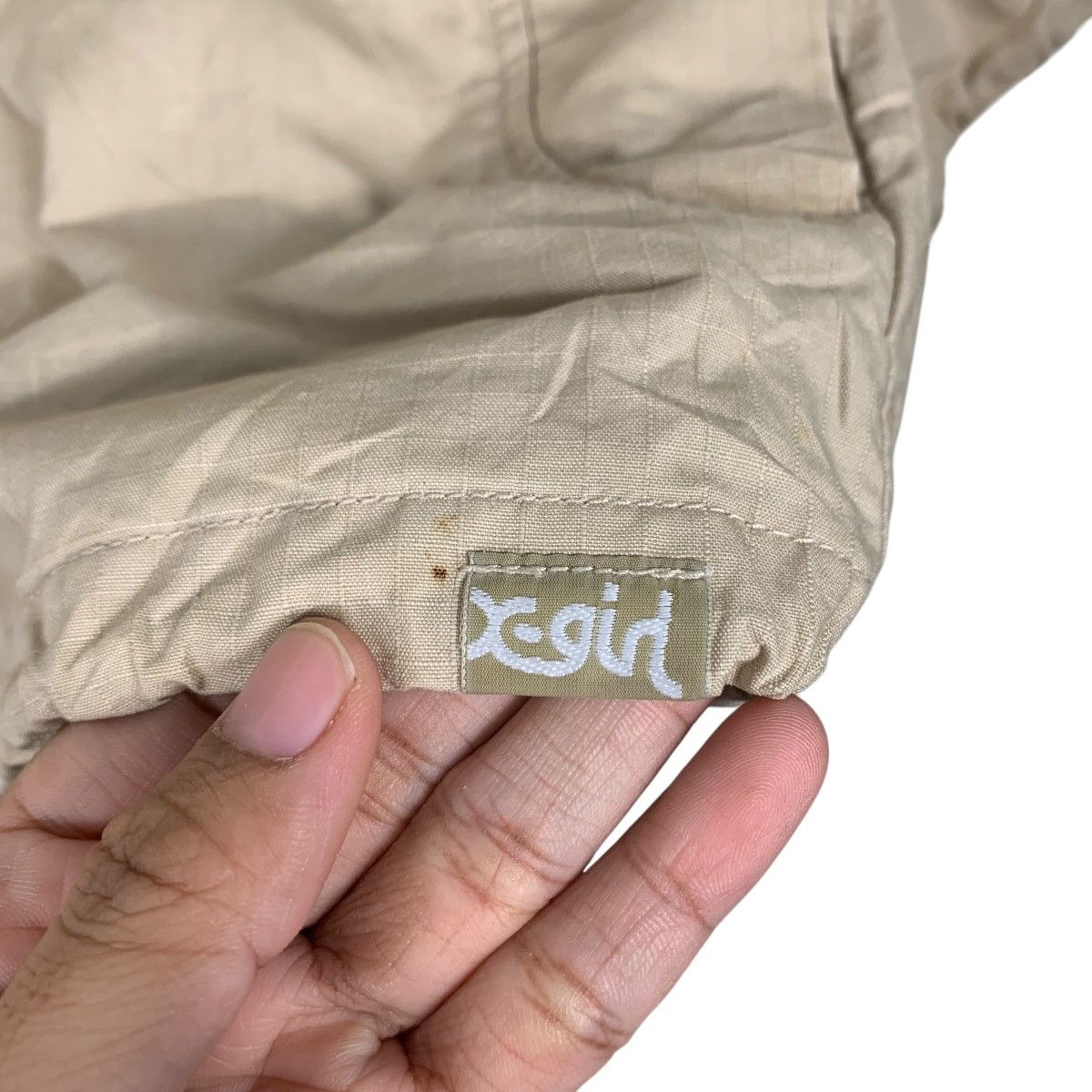 X-Girl X-GIRL Embroidery Small Logo Lightweight Jacket #1620-C72 Size ONE SIZE - 8 Thumbnail