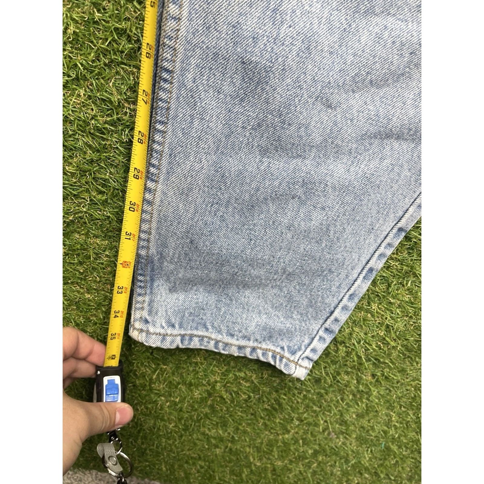 Levi's Levi's 560 Jeans Mens 31X36 Comfort Fit Vintage 90s USA Blue Denim Jeans Pants Regular Waist 31 Size US 31 - 5 Thumbnail