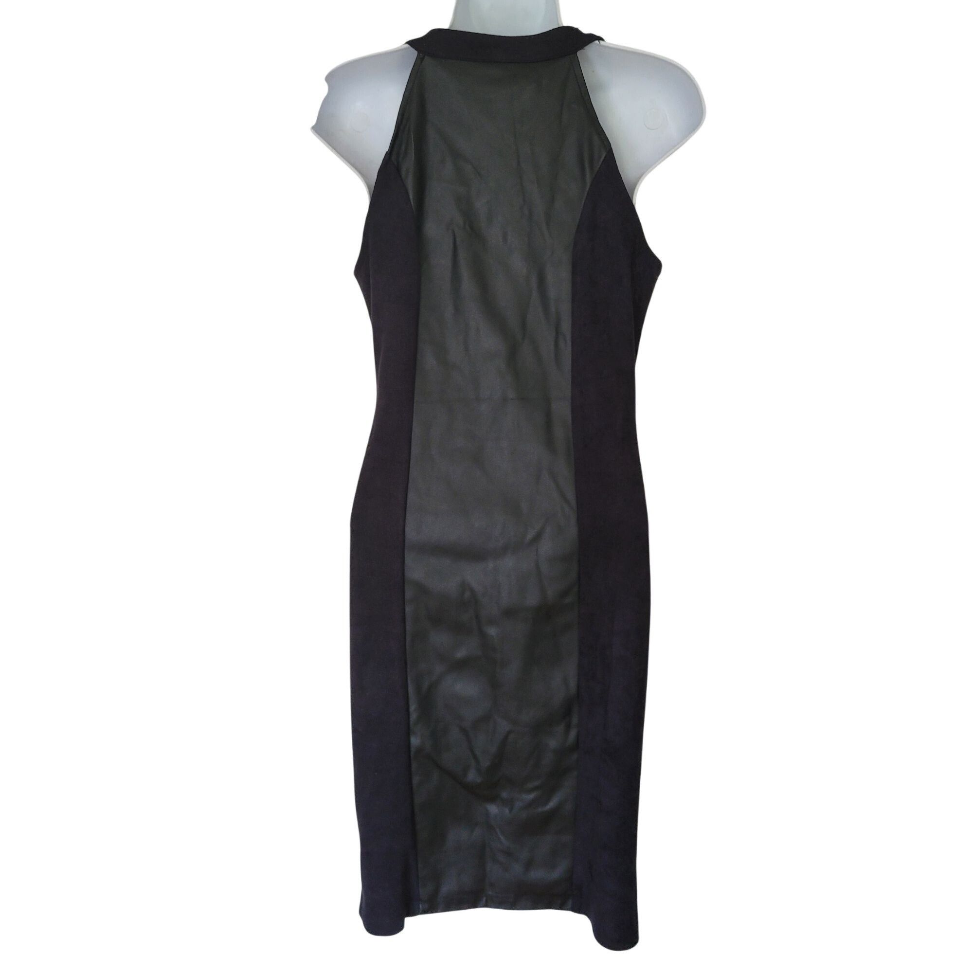 Buffalo David Bitton Buffalo David Bitton Sleeveless Faux Leather Bodycon Dress S Size S / US 4 / IT 40 - 4 Thumbnail