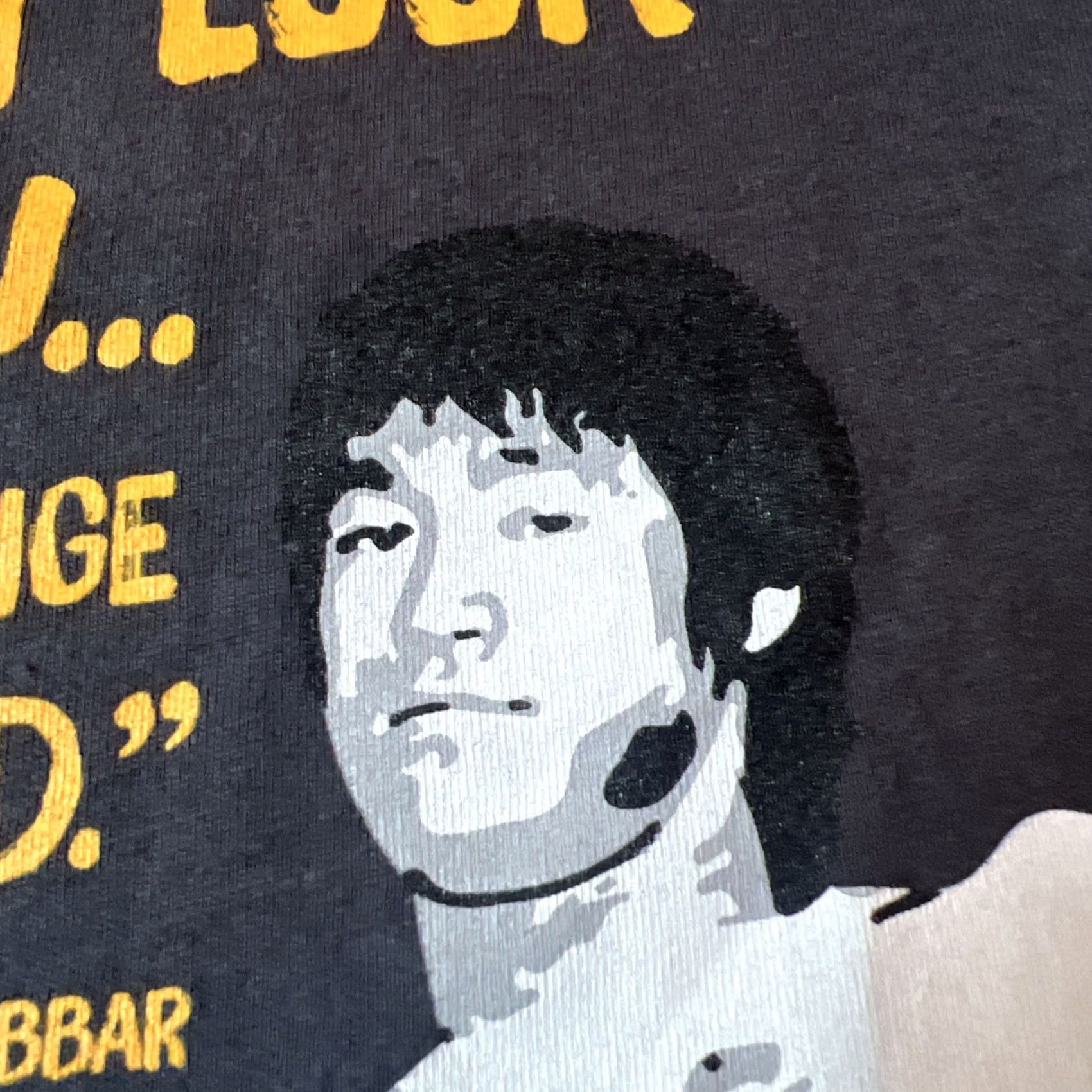 Lee VINTAGE Kareem Abdul-Jabbar & Bruce Lee Make A Friend Iconomy Shirt XS Gray Rare New Shirt Adult XS Gray Graphic Print 90s Civil Rights Mens Size US XS / EU 42 / 0 - 4 Thumbnail