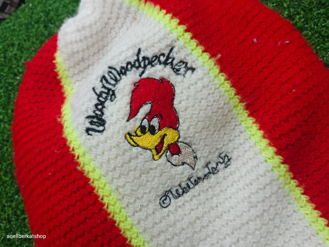 Vintage VTG 90s Woody Woodpecker Beanie Size ONE SIZE - 8 Thumbnail