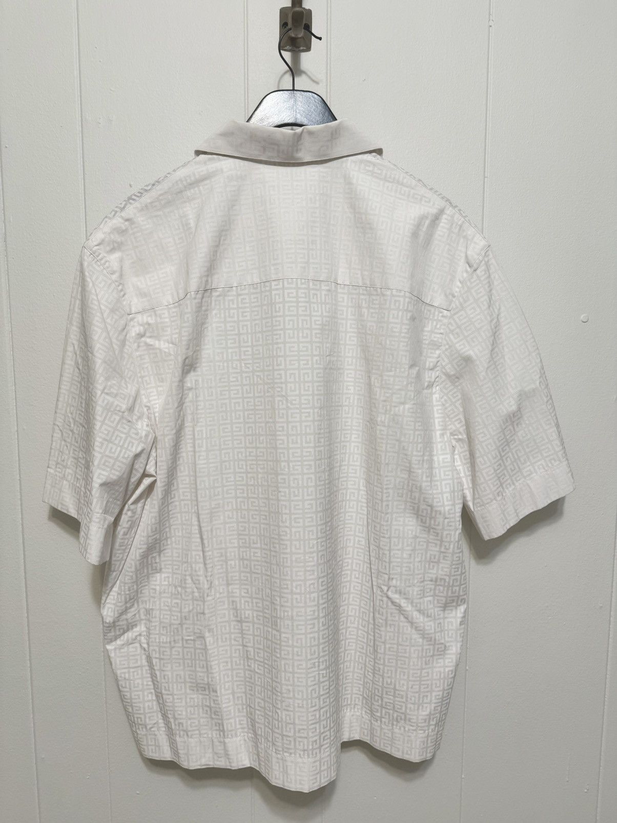 Givenchy Givenchy 4G Zip-Up Short Sleeve Shirt Size US L / EU 52-54 / 3 - 3 Thumbnail
