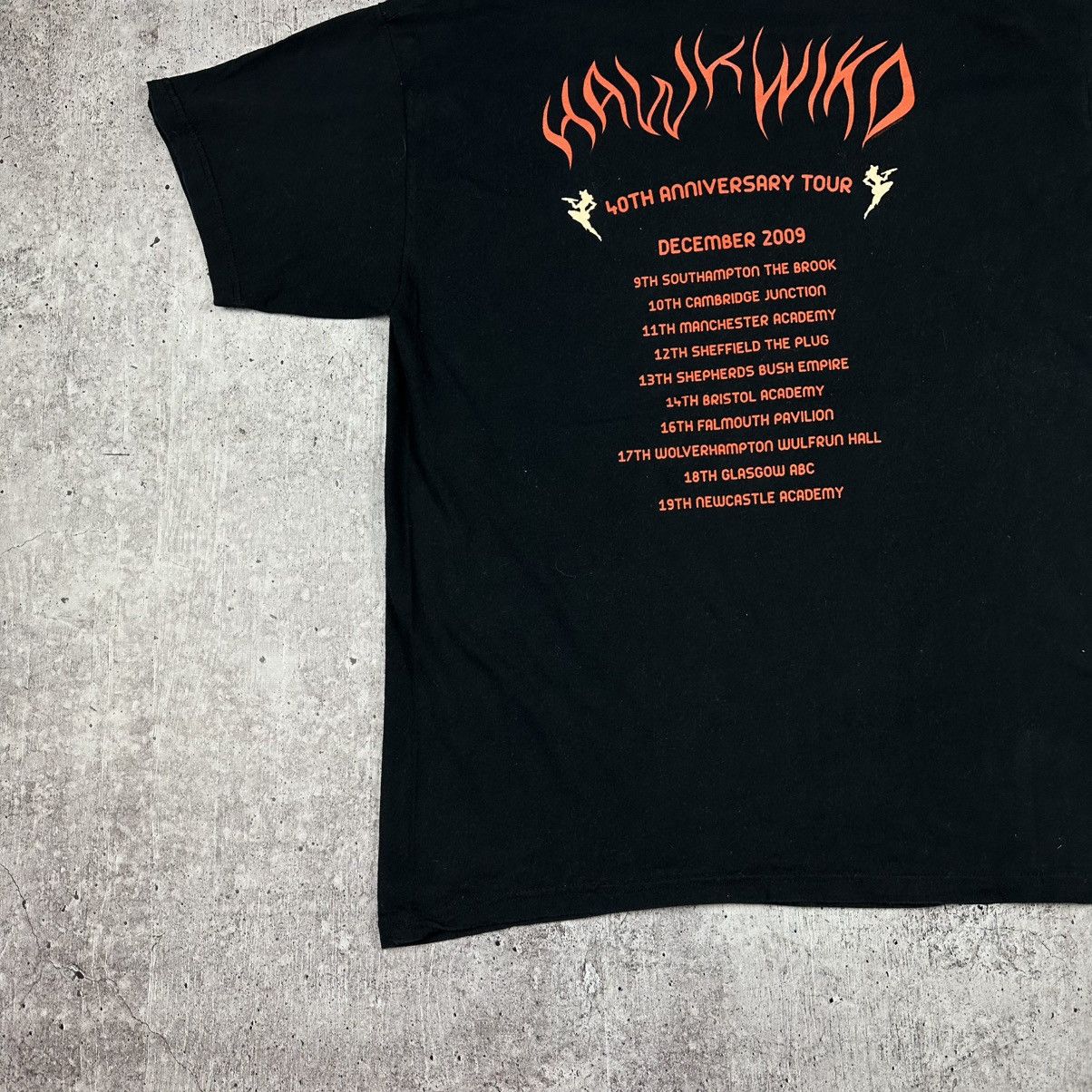 Band Tees 2008 Hawk Wind Vintage 40th Anniversary Tour Tee Size US XL / EU 56 / 4 - 12 Thumbnail