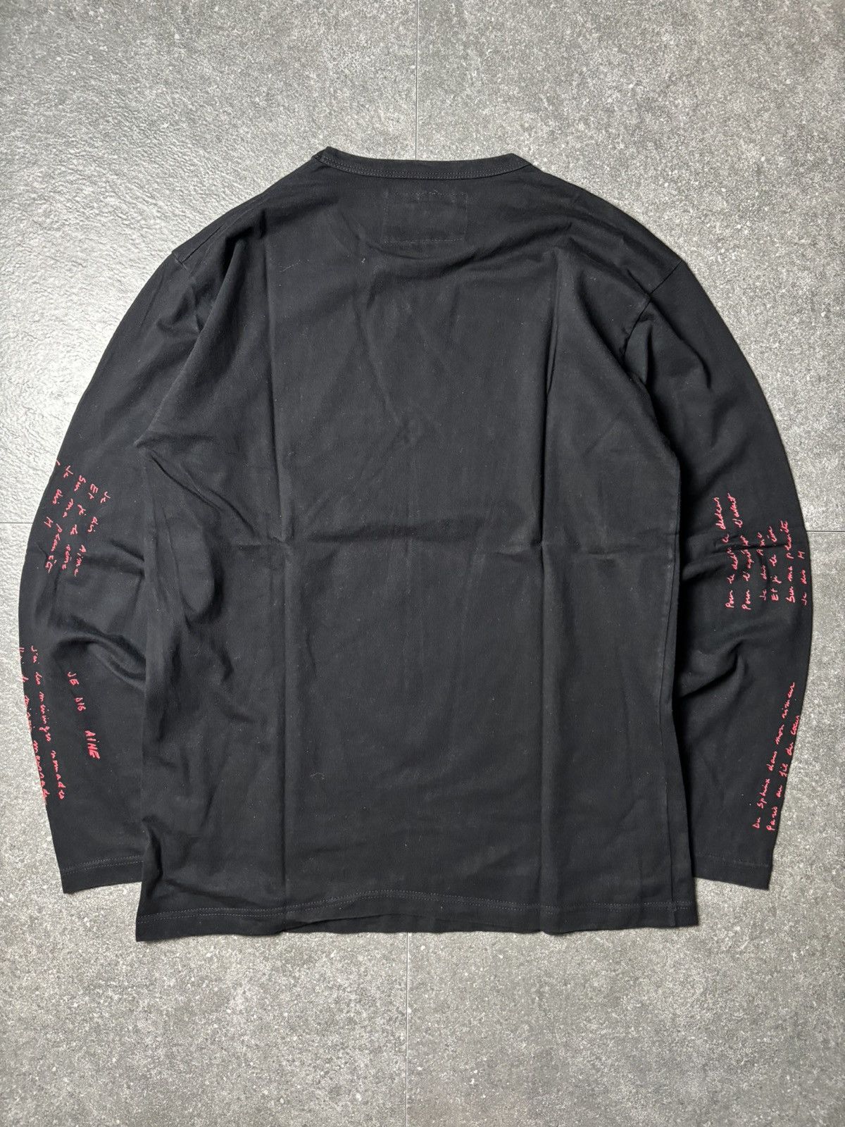 Designer × agnes b. 2000s Agnes B x Andree Chedid Longsleeve Poem Tee Size US S / EU 44-46 / 1 - 10 Thumbnail