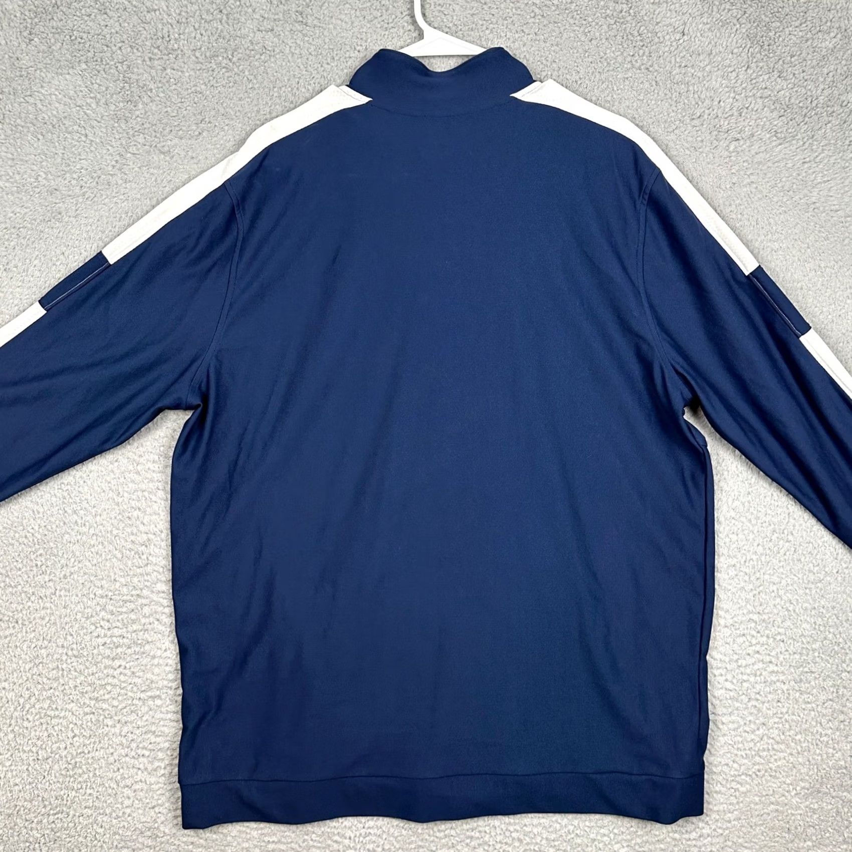 Under Armour Under Armour Jacket Men 2XL Navy Blue Fitted Track Jacket Full Zip EUC Size US XXL / EU 58 / 5 - 2 Thumbnail