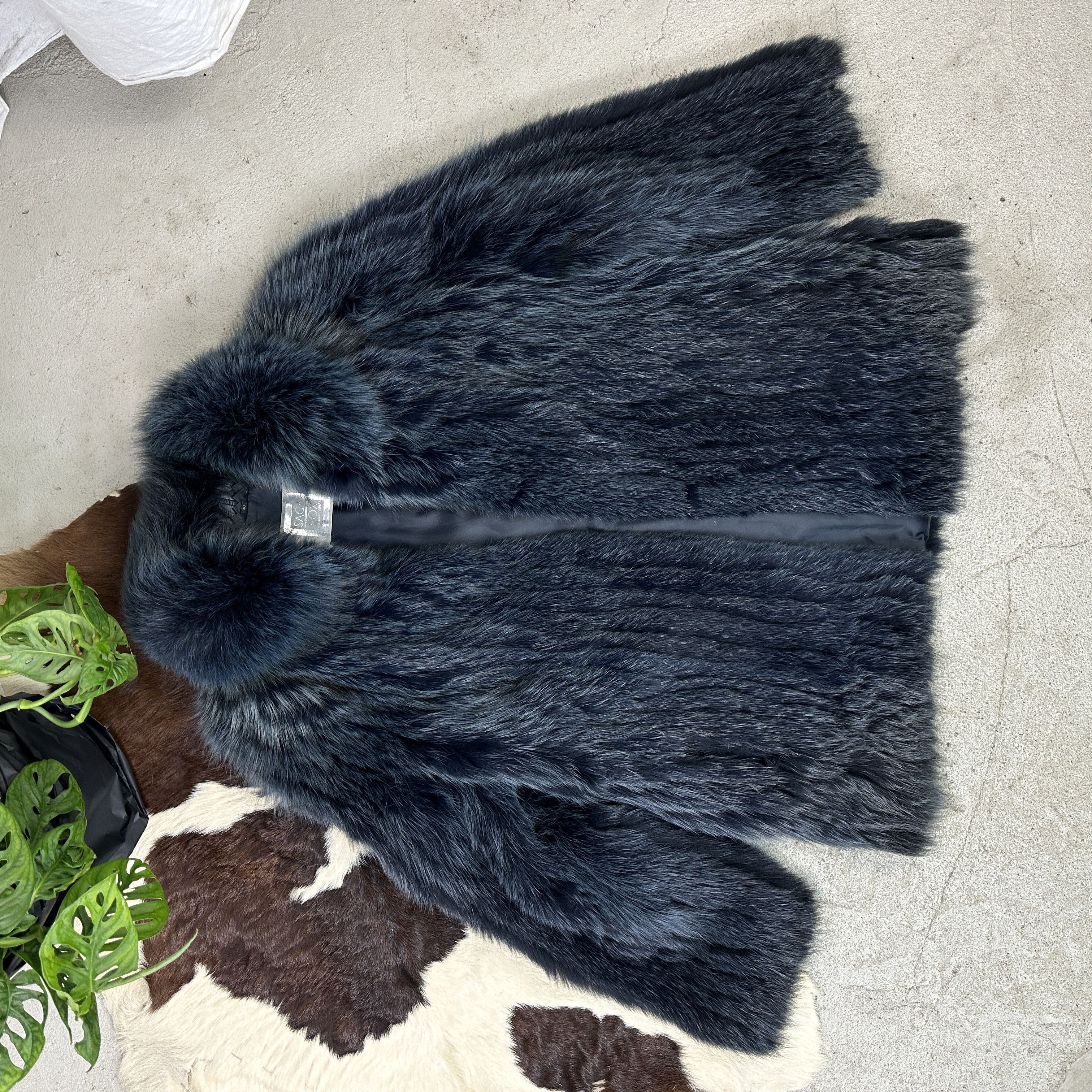 Japanese Brand × Vintage Real Fox Fur Archive Coat Saga Fox Size US M / EU 48-50 / 2 - 2 Thumbnail